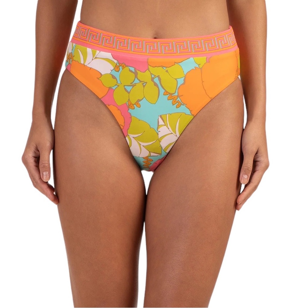 NWT Trina Turk Playa De Flor High Waist Reversible Swim Bottom - 12